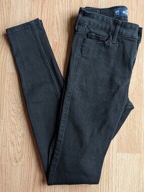 Hollister Skinny Jeans in Black, 00R